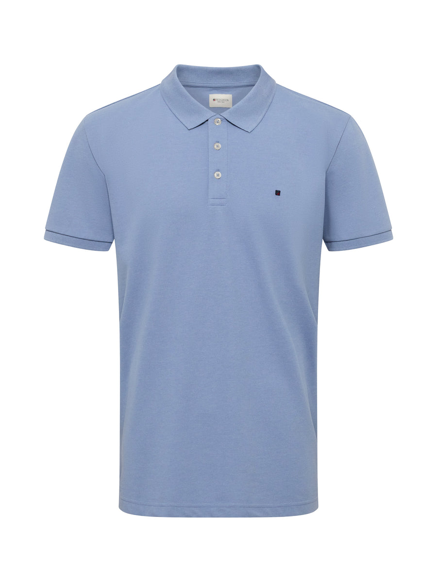 Carl Poloshirt – Sky Blue Melange