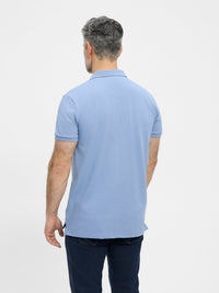 Carl Poloshirt – Sky Blue Melange